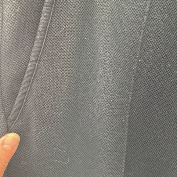 Navy blue knit trousers size 12 - Picture 4 of 8